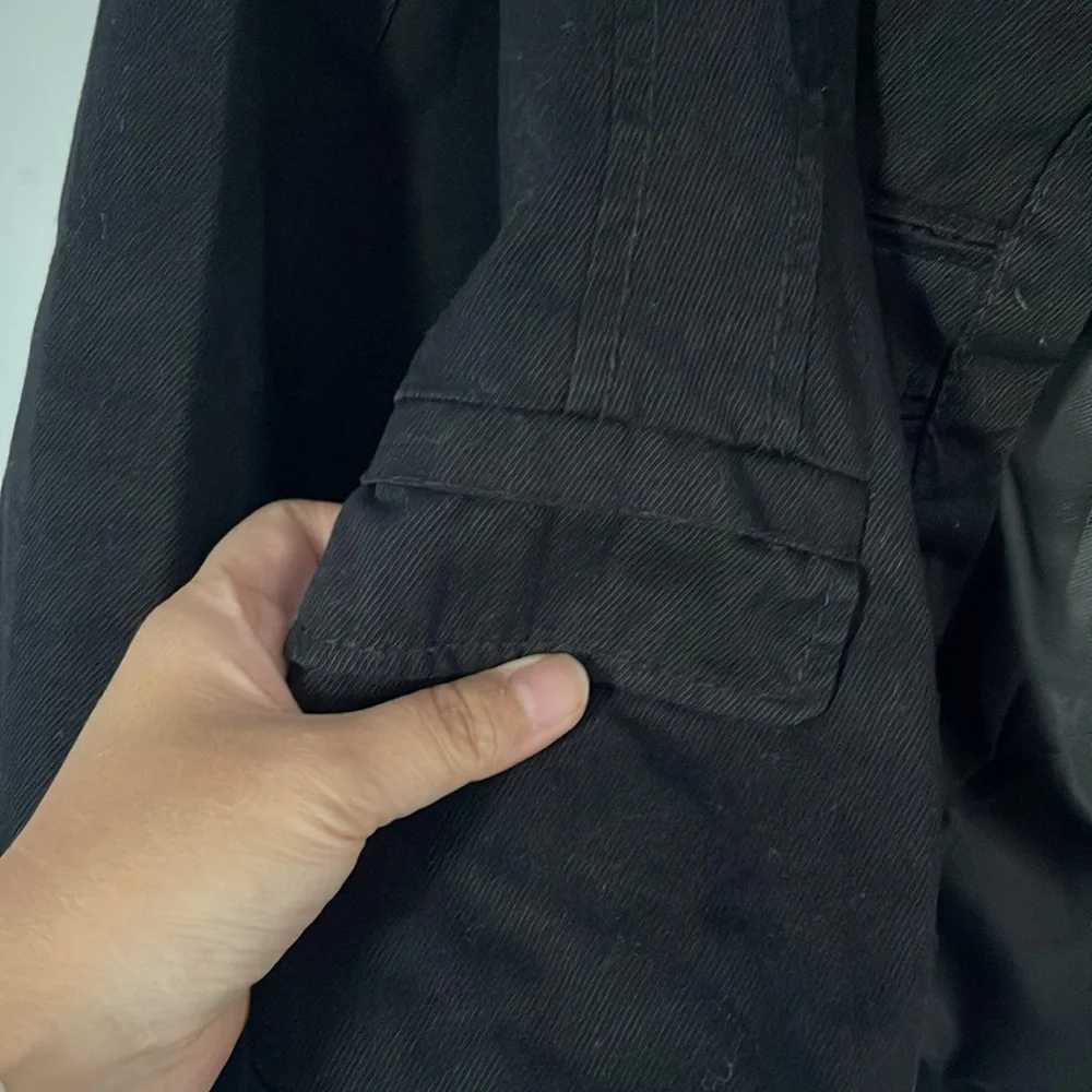Calvin Klein stylish dark jean blazer